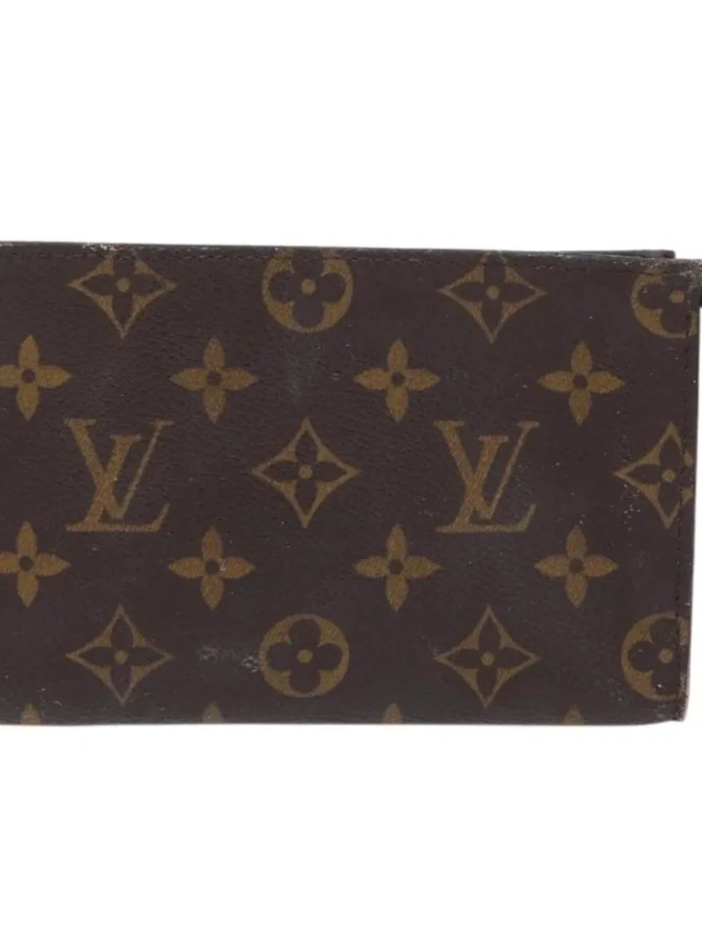 LOUIS VUITTON Monogram Bucket PM Accessory Pouch LV Auth 172497